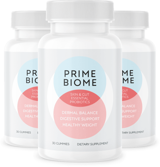 3 Bottles of PrimeBiome